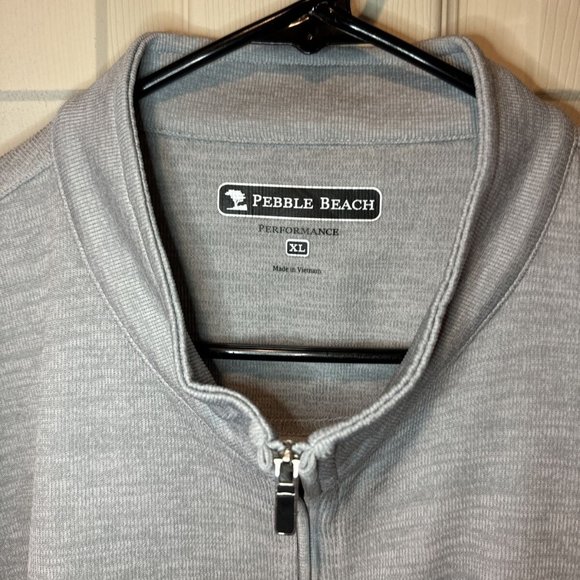 Pebble Beach Performance Full Zip Vest Mens XL Worn Once Excellent Condition - Picture 3 of 5
